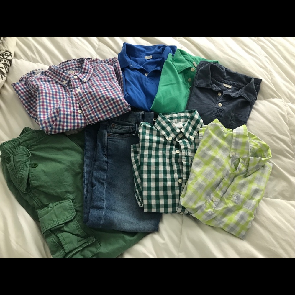 Boys Crewcuts and gap clothing lot sz 8 - 10 items